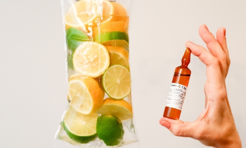 Веган Течен Липозомен Витамин Ц е натурален продукт за имунна и антиоксидантна подкрепа.