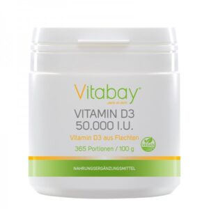 Vitamin D3 Powder 100 гр | Vitabay