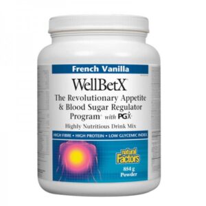 WellBetX The Revolutionary Appetite & Blood Sugar Regulator Program with PGX Powder 854 гр | Natural Factors