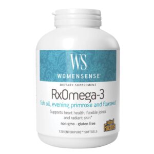 WomenSense Rx Omega-3 120 гел-капсули | Natural Factors