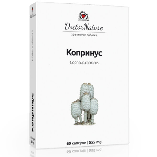 Coprinus 555 мг 60 капсули | Doctor Nature