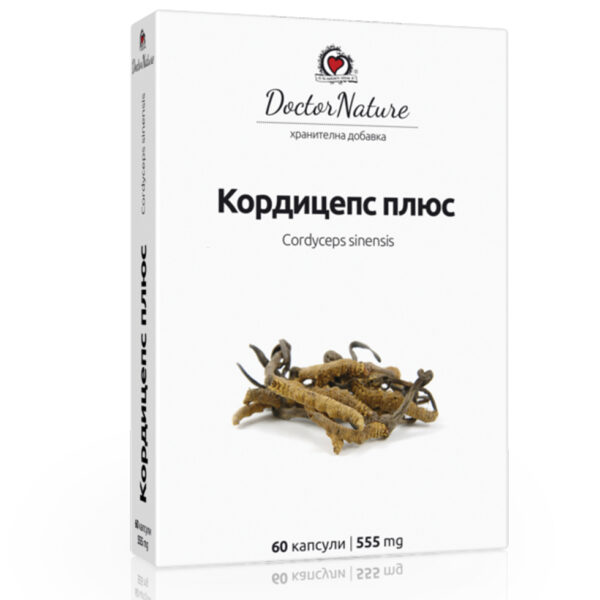 Cordyceps + 555 мг 60 капсули | Doctor Nature