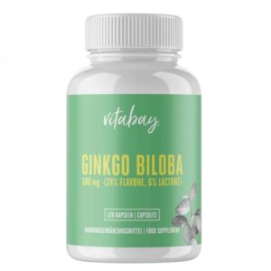 Ginkgo Biloba 500 мг 120 капсули | Vitabay