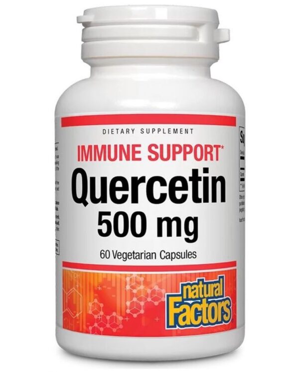 Immune Support Quercetin 500 мг 60 веге капсули | Natural Factors