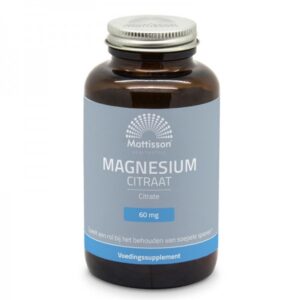 Magnesium Citrate 180 капсули | Mattisson Healthstyle
