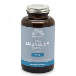 Magnesium Taurate 60 мг 120 капсули | Mattisson Healthstyle