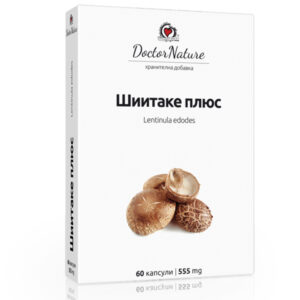 Shiitake Plus 555 мг 60 капсули | Doctor Nature