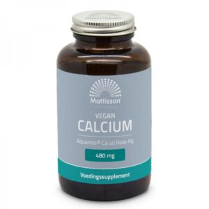 Vegan Calcium AquaMin 480 мг 90 капсули | Mattisson Healthstyle