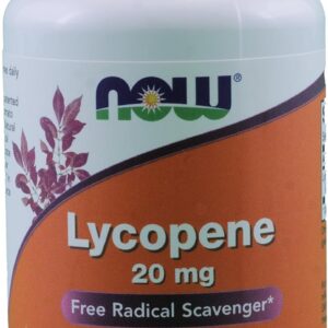 Lycopene 20 мг 50 гел-капсули | Now Foods