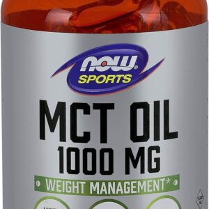 MCT Oil 1000 мг 150 гел-капсули | Now Foods