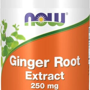 Ginger Root Extract 250 мг 90 веге капсули | Now Foods