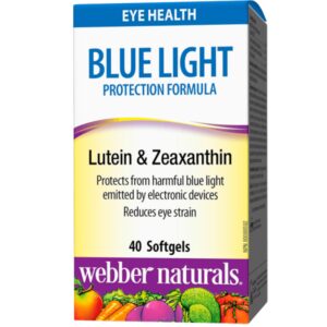 Blue Light Protection Formula Lutein & Zeaxanthin 40 гел-капсули | Webber Naturals