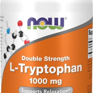 Double Strength L-Tryptophan 1000 мг 60 таблетки | Now Foods
