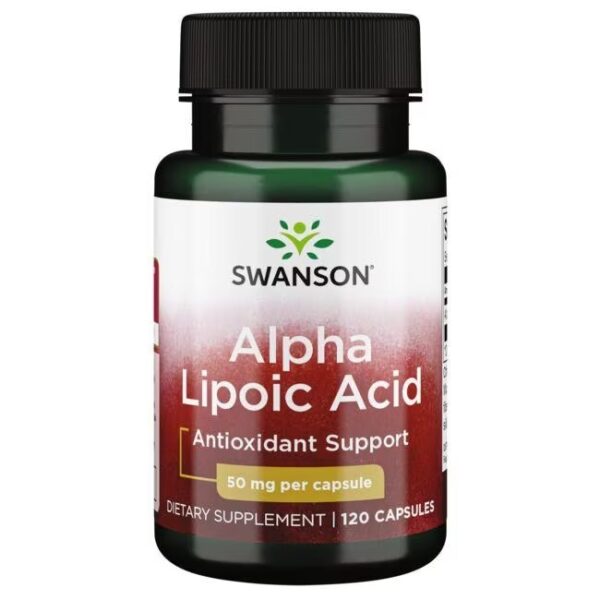 Alpha Lipoic Acid 50 мг 120 капсули | Swanson