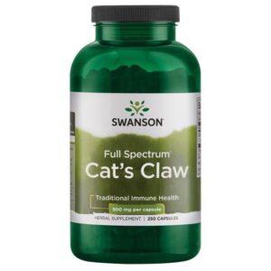 Full Spectrum Cat's Claw 500 мг 250 капсули | Swanson