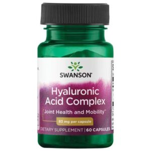 Hyaluronic Acid Complex 83 мг 60 капсулиHyaluronic Acid Complex 83 мг 60 капсули | Swanson