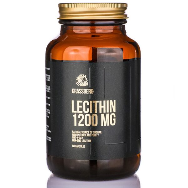 Lecithin 1200 мг 60 гел-капсули | Grassberg