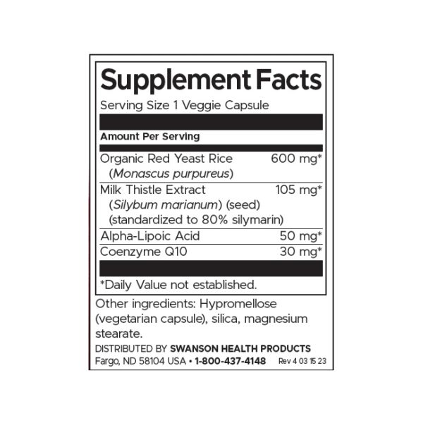 red-yeast-rice-coq10-milk-thistle-alpha-lipoic-acid-cherven-drojden-oriz-koenzim-q10-byal-tryn-alfa-lipoeva-kiselina-60-kapsuli-swanson-sastav-cena