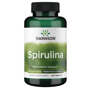 Spirulina 500 мг 180 таблетки | Swanson