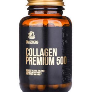 Collagen Premium 500 120 капсули | Grassberg