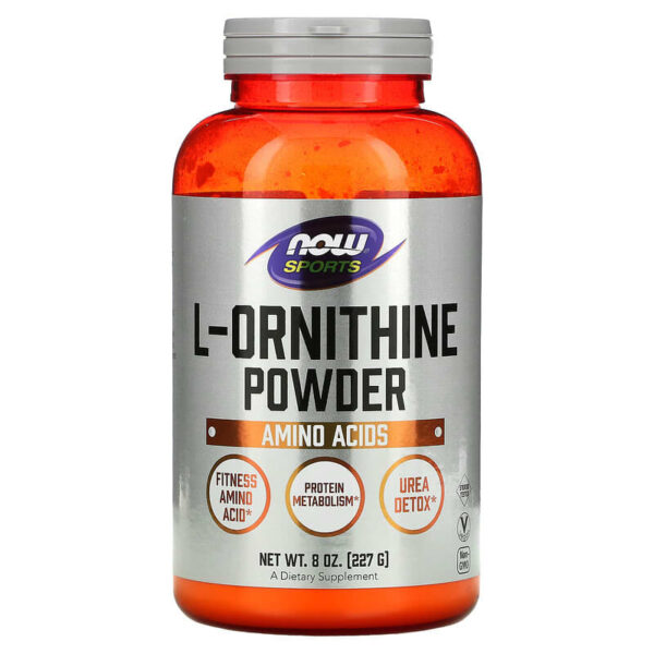 L-Ornithine Powder 227 гр | Now Foods