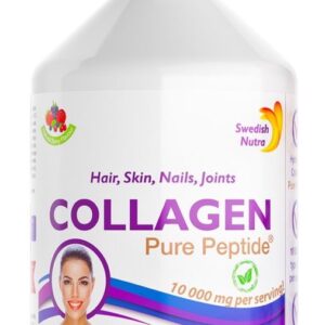 Liquid Collagen Types 1 & 3 with Hyaluronic Acid + Silica 500 мл | Swedish Nutra