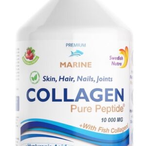 Liquid Marine Collagen 10000 мг with Hyaluronic Acid + Vitamin C 500 мл | Swedish Nutra