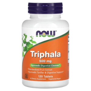 Triphala 500 мг 120 таблетки | Now Foods