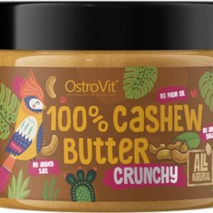 100% Cashew Butter Crunchy 500 гр | OstroVit