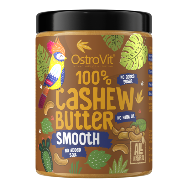 100% Cashew Butter Smooth 1000 гр | OstroVit