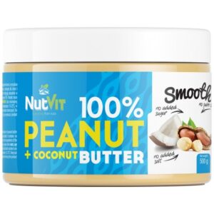 100% Peanut + Coconut Butter 500 гр | OstroVit