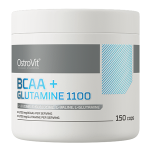 BCAA + Glutamine 1100 мг 150 капсули | OstroVit