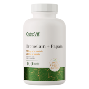 Bromelain + Papain 100 капсули | OstroVit