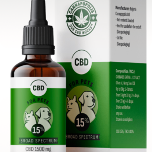 CBD Oil for Pets 15% 10 мл | Cannapopolis