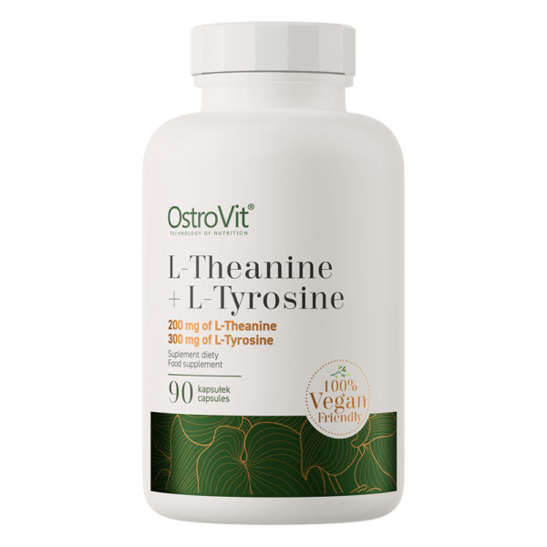 L-Theanine + L-Tyrosine 90 капсули | OstroVit