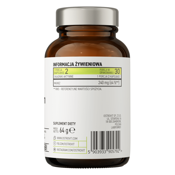 magnesium-citrate-magneziev-citrat-60-kapsuli-ostrovit-sastav-cena