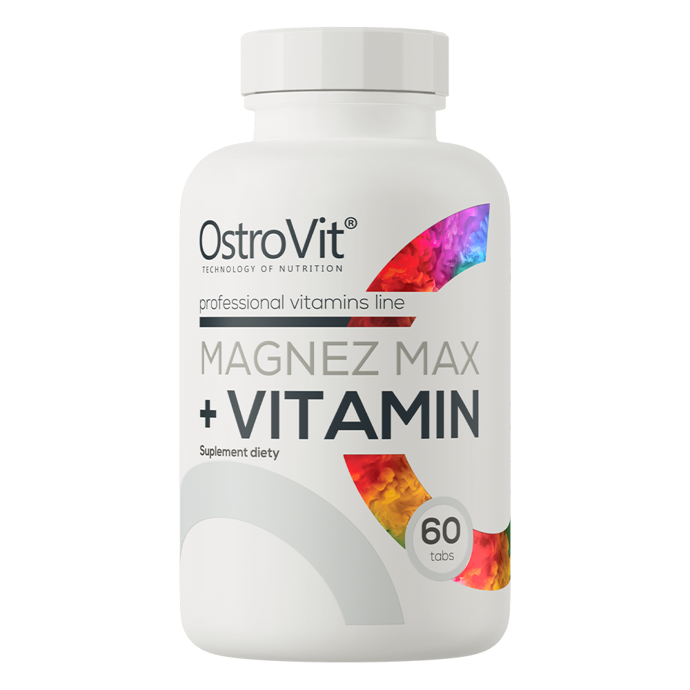 Magnez MAX + Vitamin 60 таблетки | OstroVit
