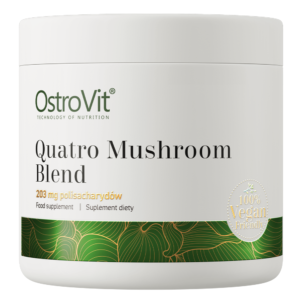 Quatro Mushroom Blend Powder 100 гр | OstroVit