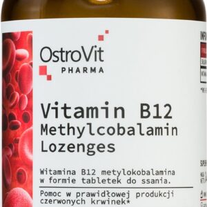 Vitamin B12 Methylcobalamin 360 подезични таблетки | OstroVit