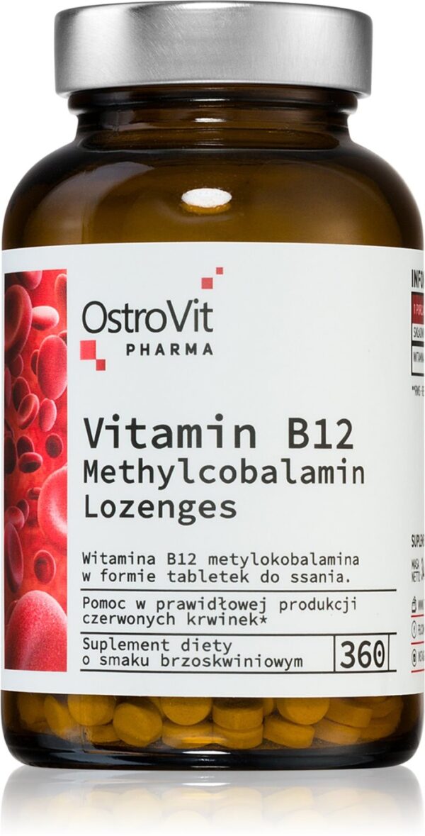 Vitamin B12 Methylcobalamin 360 подезични таблетки | OstroVit