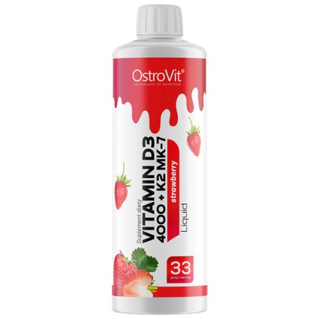 Vitamin D3 + K2 MK-7 Liquid 500 мл | OstroVit