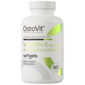 Vitamin E Natural Tocopherols Complex 90 гел-капсули | OstroVit