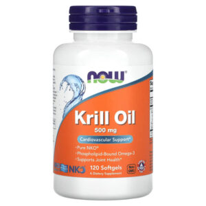 Neptune Krill Oil 500 мг 120 гел-капсули | Now Foods