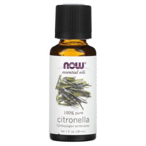100% Pure Citronella Oil 30 мл | Now Fooods
