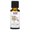 100% Pure Clary Sage Oil 30 мл | Now Foods