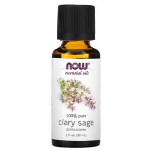 100% Pure Clary Sage Oil 30 мл | Now Foods