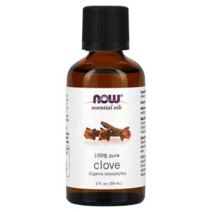 100% Pure Clove Oil 59 мл | Now Foods