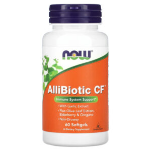 AlliBiotic CF 60 гел-капсули | Now Foods