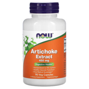 Artichoke Extract 450 мг 90 веге капсули | Now Foods