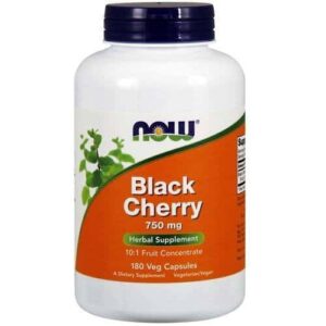 Black Cherry 90 веге капсули | Now Foods